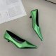 Mid Heel Low Heel Pointed Toe Fashion Shoes Women's Stiletto Heel Pumps High Heels Slim Low-cut Pumps